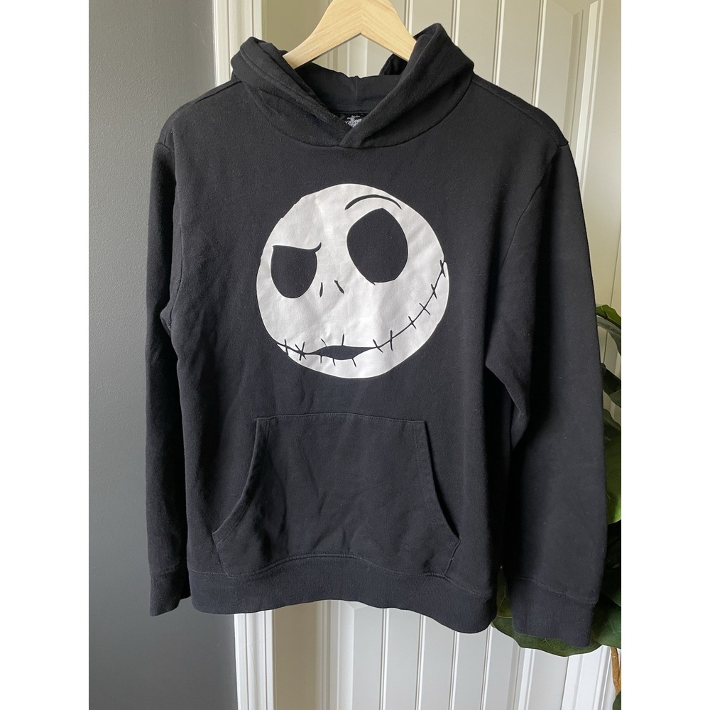 Nightmare Before Christmas Hoodie Jack Skellington Kids Unisex Size XXL 18 Black